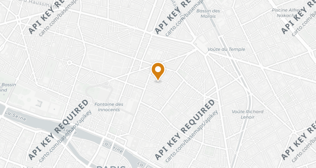 Map showing Parcelles