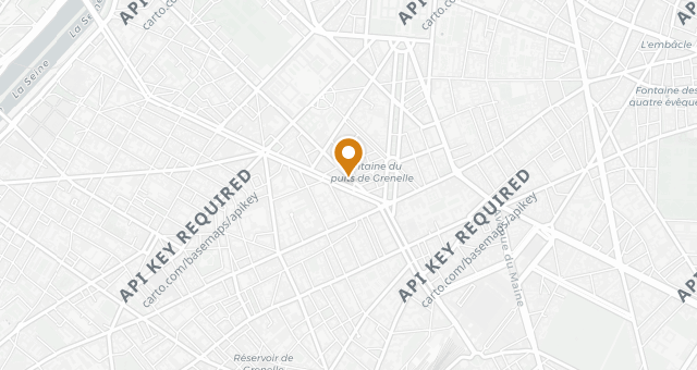 Map showing Le Radis Beurre