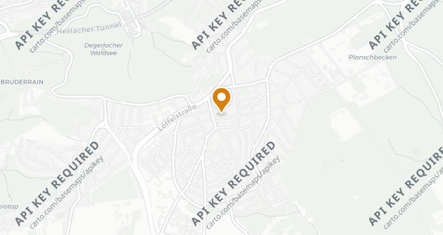 Map showing Fässle le Restaurant
