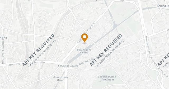 Map showing Briquet