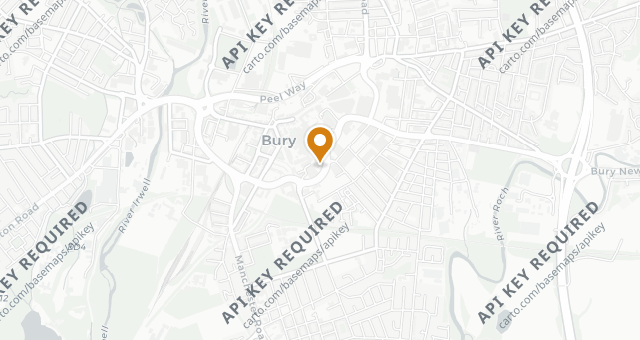 Map showing Turkish Gozleme Bury