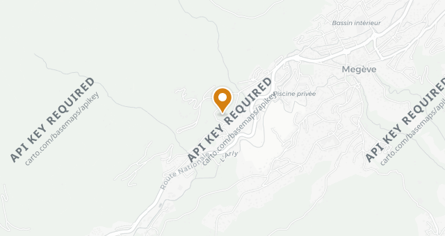 Map showing La Table de l'Alpaga