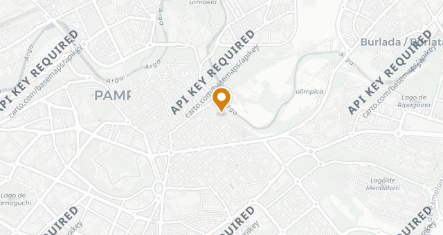 Map showing Rodero