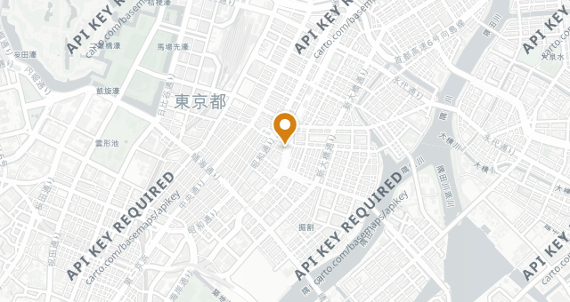 Map showing bistro simba