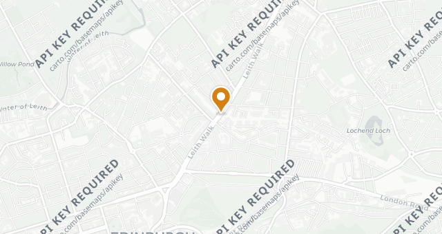 Map showing Eleanore