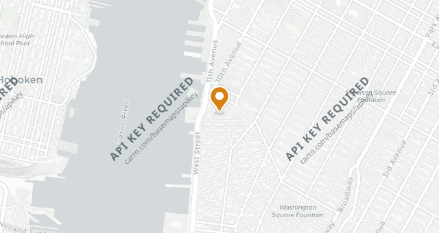 Map showing STK NYC - Downtown