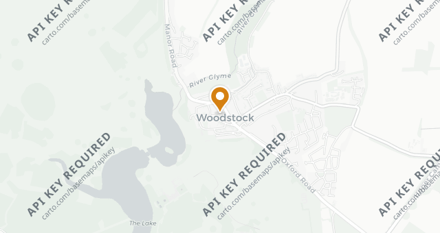 Map showing The Nest