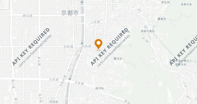 Map showing Gion Kida