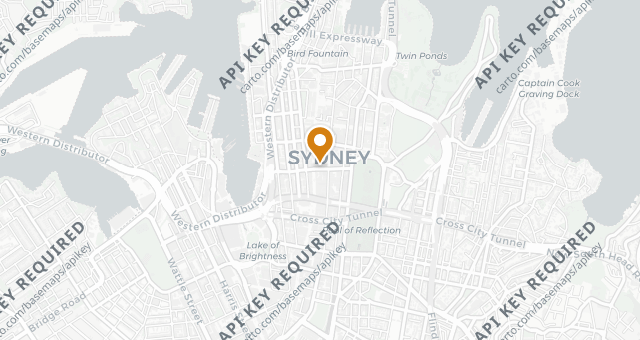 Map showing Gowings