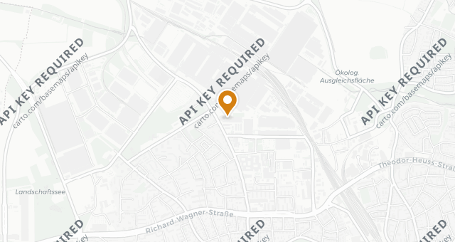 Map showing Restaurant AVUS