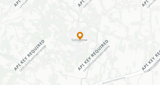 Map showing Al Pozzo