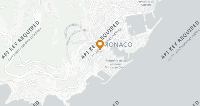 Map showing La Dame (Silver Endeavour)