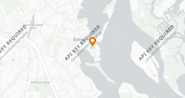 Map showing The Griswold Inn Wine Bar