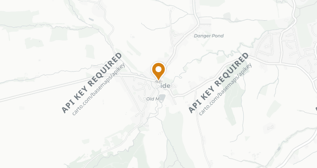 Map showing The Bulls Head
