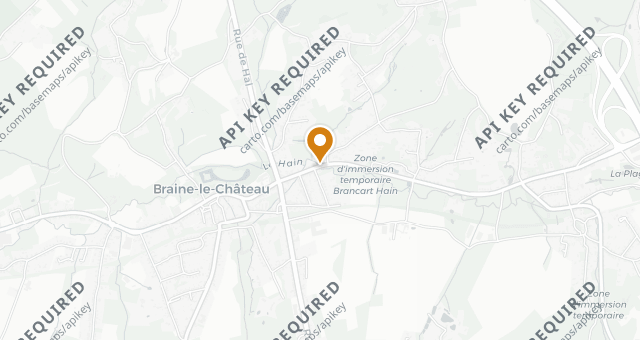 Map showing Chez Firmin