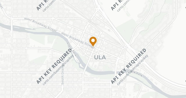 Map showing Pangea Bar & Restaurant