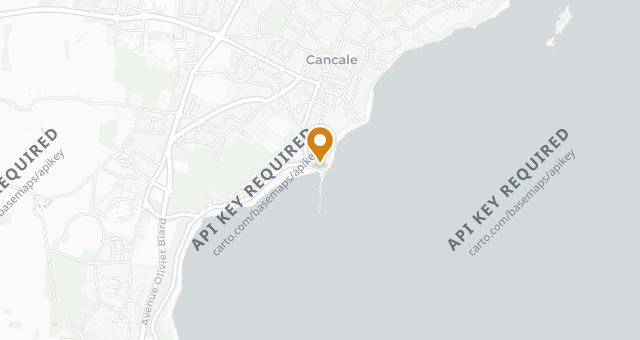 Map showing La Table Breizh Café
