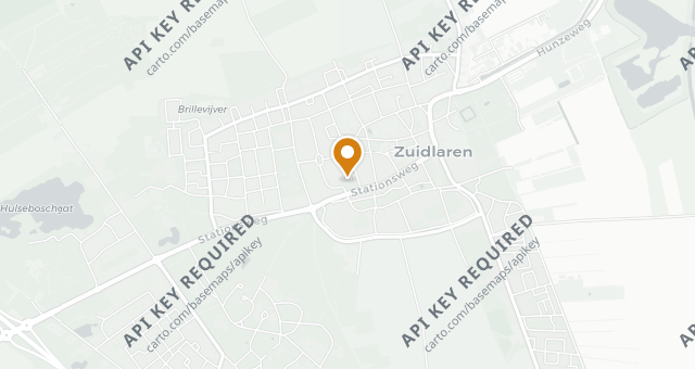 Map showing De Vlindertuin