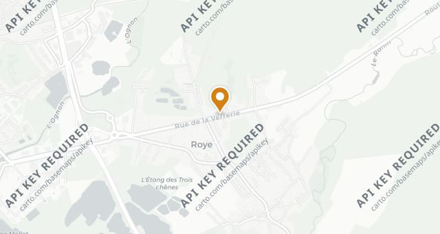 Map showing Le Saisonnier