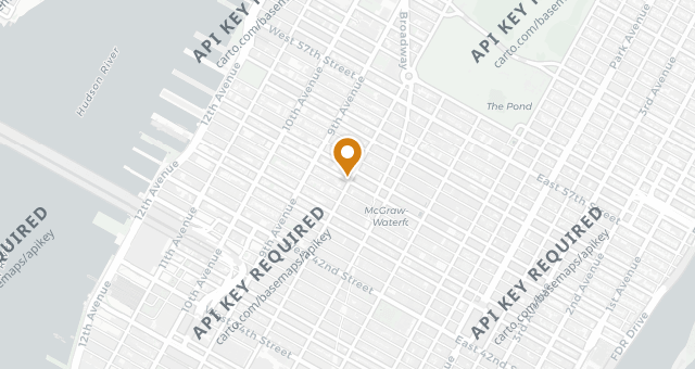 Map showing Kung Fu Little Steamed Buns Ramen