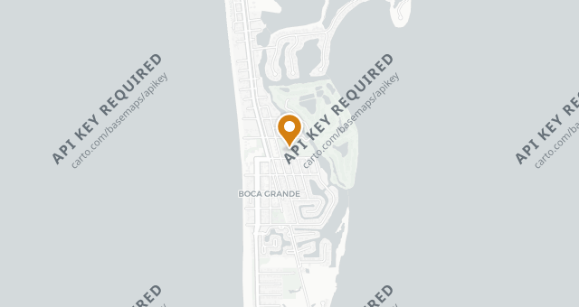 Map showing The Gasparilla Inn Main Dining Room