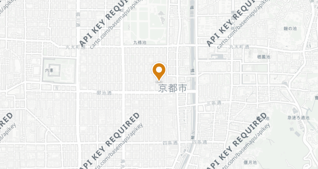 Map showing Fuyacho Kuraku