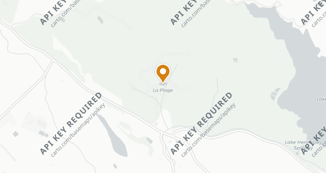 Map showing The Restaurant at Auberge du Soleil