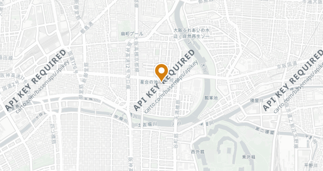 Map showing Naniwaryori Yu