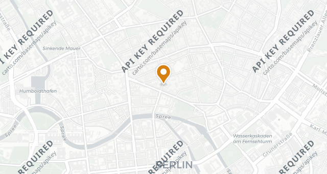 Map showing Vino e Basilico