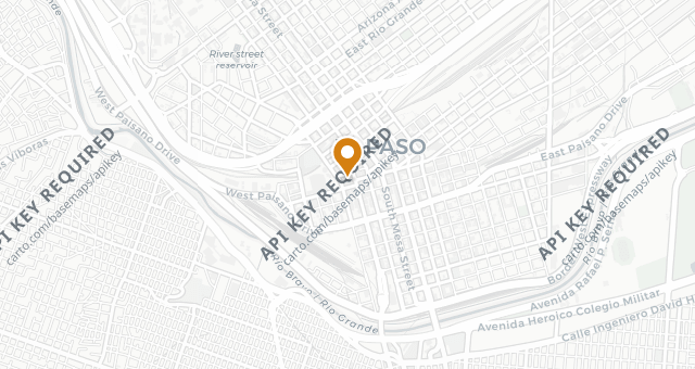 Map showing 1700° Steakhouse
