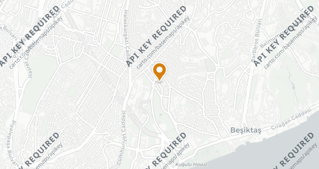 Map showing Vakko L’atelier Nişantaşı