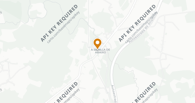 Map showing Mar de Esteiro