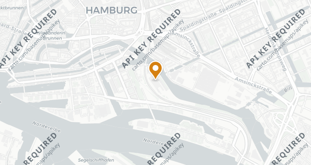 Map showing Hobenköök Restaurant &amp; Markthalle