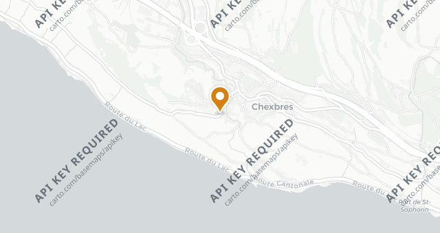 Map showing Le Deck Restaurant