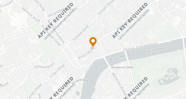 Map showing Bottarga Restaurant