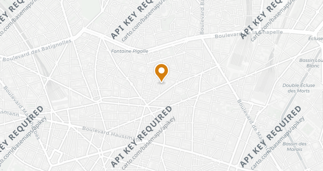 Map showing La Condesa