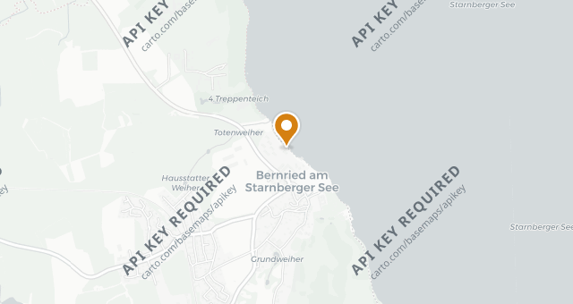 Map showing Marina Seerestaurant