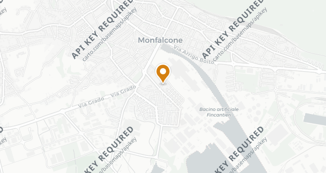 Map showing Ai Campi di Marcello