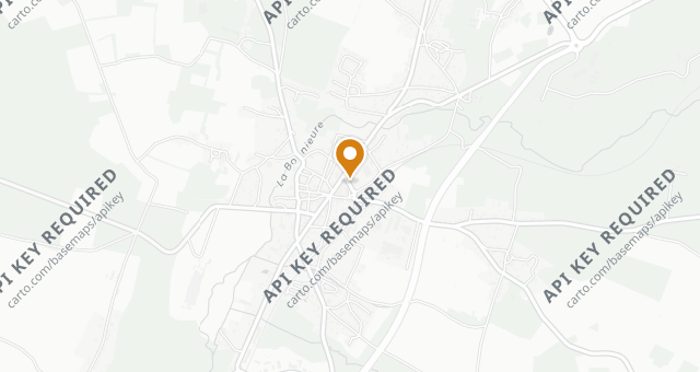 Map showing Le Tilleul du Gourmet