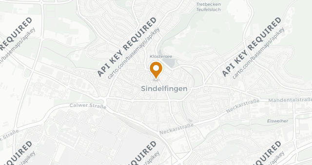 Map showing Mezger