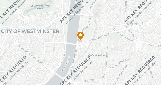 Map showing Garden Café
