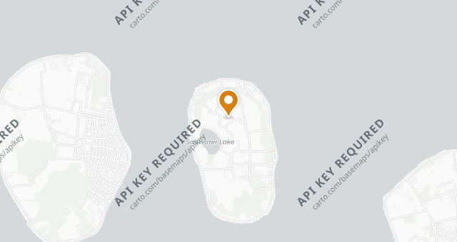 Map showing Bask Gili Meno