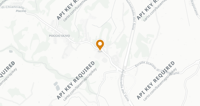 Map showing I Salotti