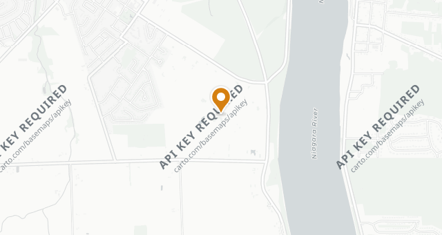Map showing The Winery Restaurant at Peller Estates