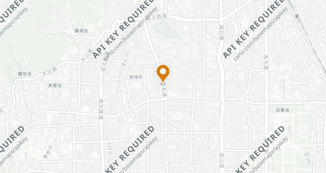 Map showing Tenjaku