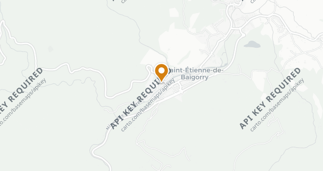Map showing Restaurant Arcé
