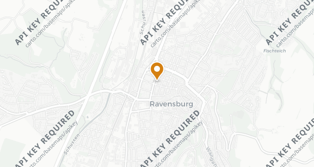 Map showing Kaisersaal