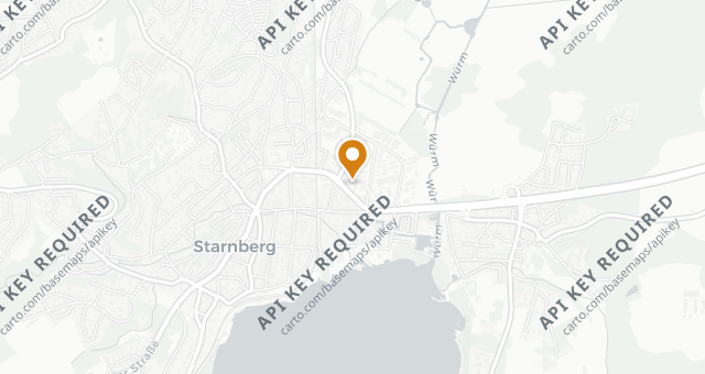 Map showing Gourmetrestaurant Aubergine