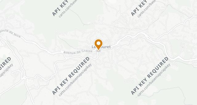 Map showing Le Bistro du Clos