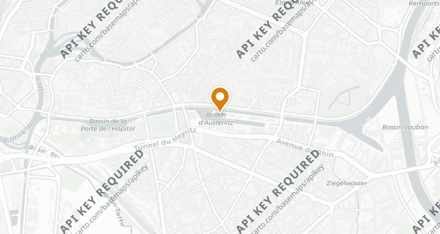 Map showing Blue Flamingo